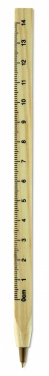 Logotrade promotional merchandise photo of: Wooden ruler pen