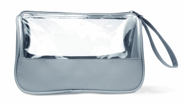 Logo trade promotional item photo of: Toiletry bag microfiber w PVC