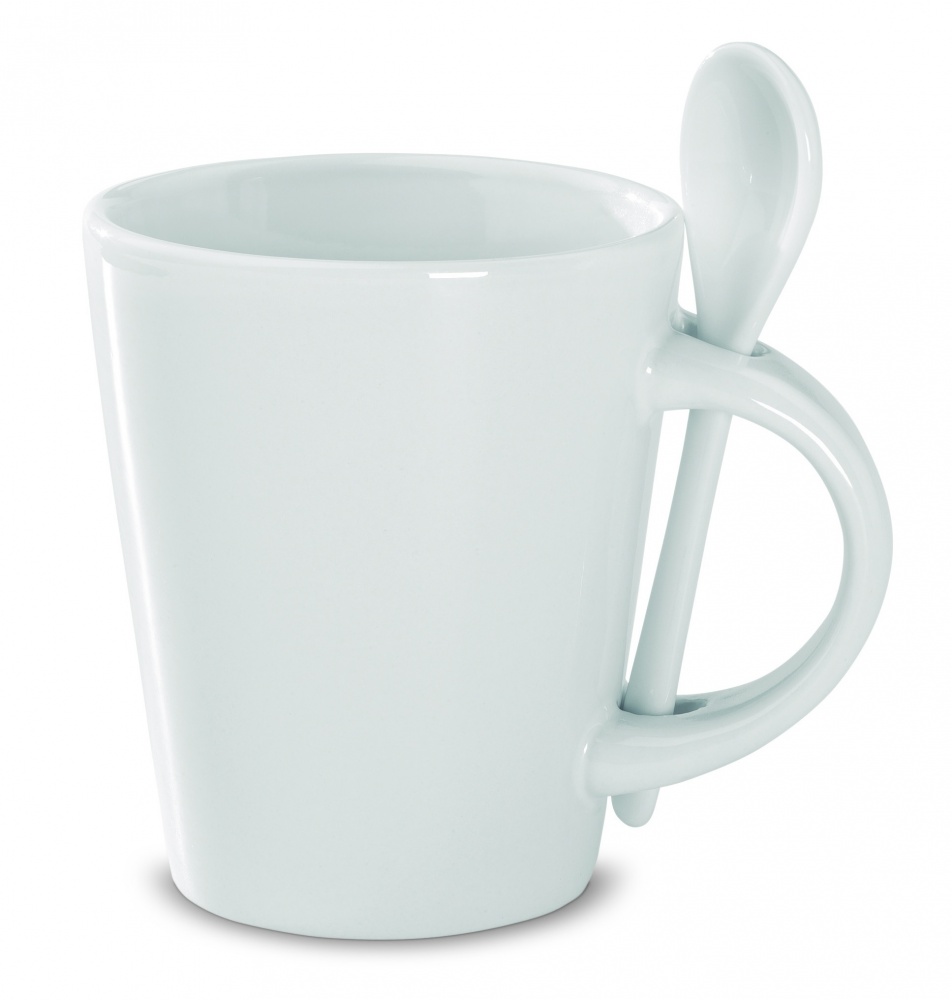 Logotrade corporate gift picture of: Sublimation mug with spoon