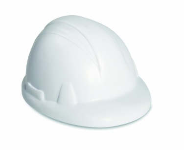 Logo trade business gifts image of: Anti-stress PU helmet