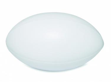Logo trade advertising products image of: Anti-stress PU rugby ball