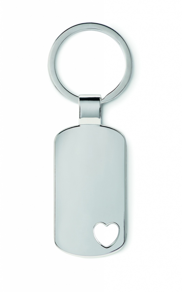 Logotrade promotional items photo of: Key ring with heart detail Jūrmala