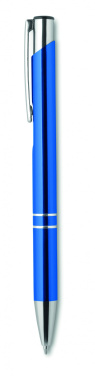 Logo trade promotional items image of: Push button aluminium pen BERN