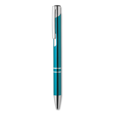 Logotrade business gifts photo of: Push button aluminium pen BERN