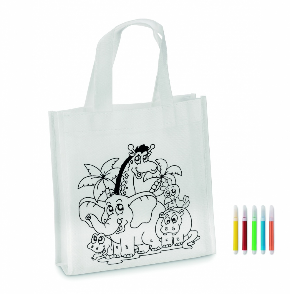 Logo trade promotional merchandise image of: Mini shopping bag