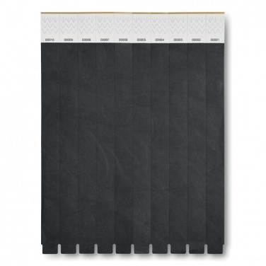 Logo trade business gift photo of: One sheet of 10 wristbands