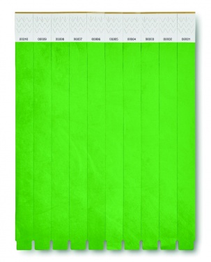 Logotrade corporate gift picture of: One sheet of 10 wristbands