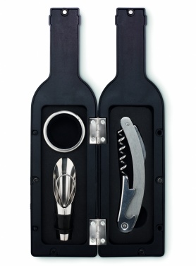Logotrade corporate gifts photo of: Bottle shape wine set