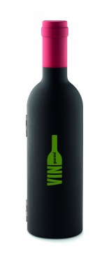 Logotrade promotional products photo of: Bottle shape wine set