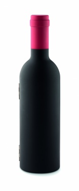 Logo trade promotional merchandise picture of: Bottle shape wine set
