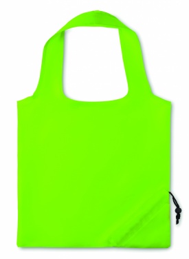 Logo trade business gifts image of: 210D Polyester foldable bag
