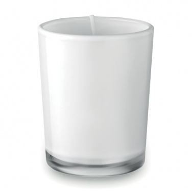 Logo trade advertising products image of: Scented candle in glass