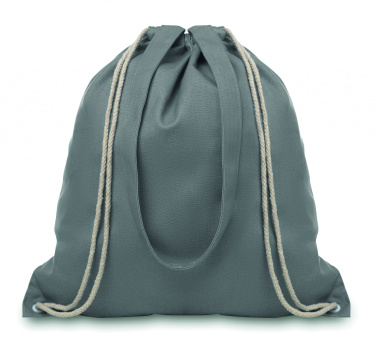 Logotrade promotional gift picture of: 220gr/m² canvas 2 function bag