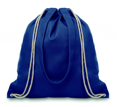 Logo trade promotional gifts image of: 220gr/m² canvas 2 function bag