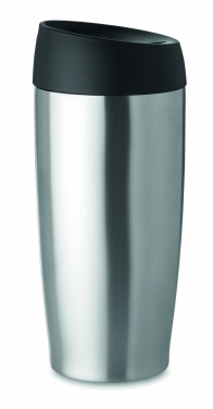 Logo trade promotional giveaways image of: Double wall travel cup 350 ml