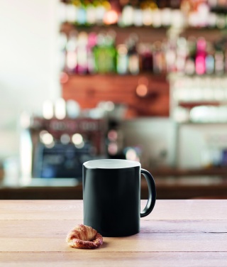 Logo trade advertising product photo of: Dark sublimation mug 300ml