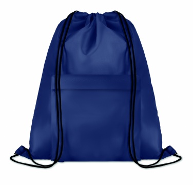 Logo trade promotional gifts image of: 210D Polyester drawstring bag