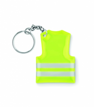 Logo trade promotional items picture of: Key ring with reflecting vest Jekabpils