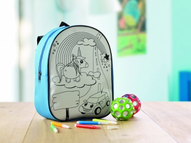 Logo trade corporate gifts picture of: Backpack with 5 markers