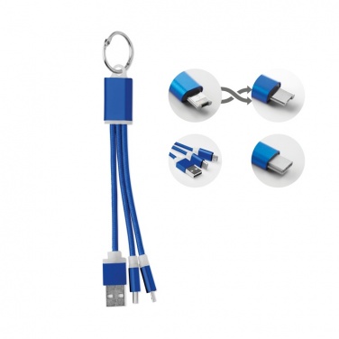 Logotrade business gift image of: key ring with USB type C cable Salaspils