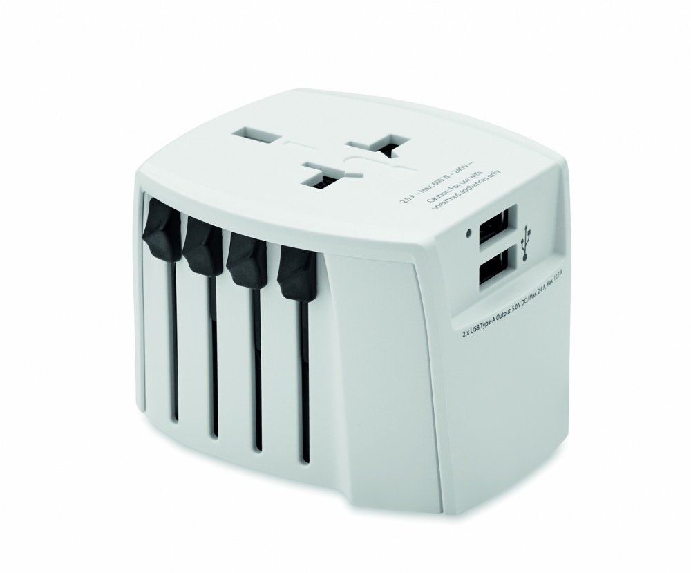 Logo trade business gift photo of: MUV USB. 2-pole