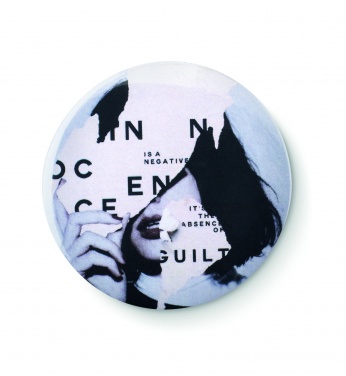 Logo trade promotional merchandise image of: Small pin button