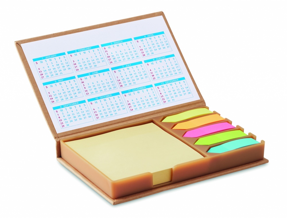 Logotrade promotional merchandise photo of: Desk memo set with calendar