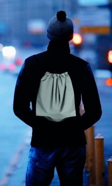 Logotrade promotional giveaway picture of: High reflective drawstring bag