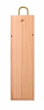 Logo trade promotional merchandise photo of: Wooden wine box