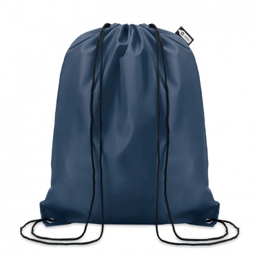 Logo trade promotional items image of: 190T RPET drawstring bag