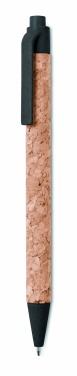 Logotrade promotional merchandise photo of: Cork/ Wheat Straw/ABS ball pen