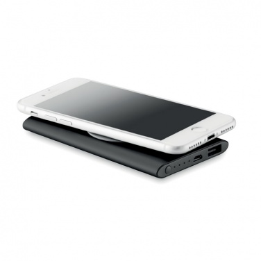 Logo trade corporate gift photo of: Wireless Power bank 4000mAh