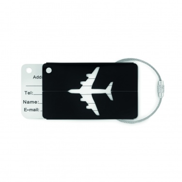 Logotrade promotional giveaway image of: Aluminium luggage tag