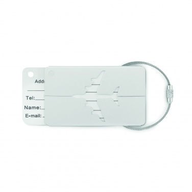 Logotrade promotional items photo of: Aluminium luggage tag