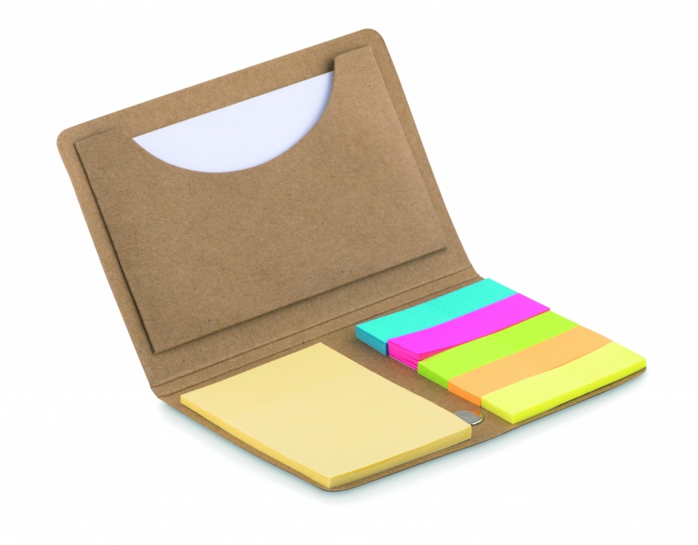 Logotrade promotional merchandise image of: Card holder with memo set