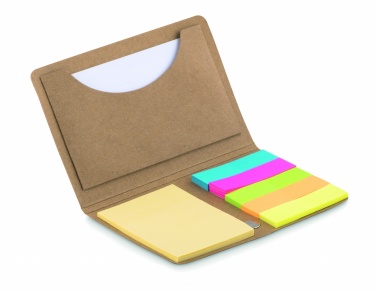 Logotrade promotional gifts photo of: Card holder with memo set