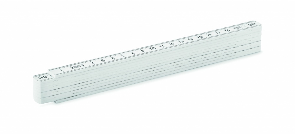 Logo trade promotional gifts picture of: Folding ruler 2m