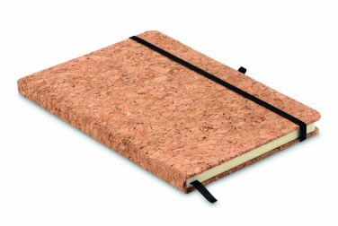 Logotrade promotional gift picture of: A5 cork notebook 96 lined