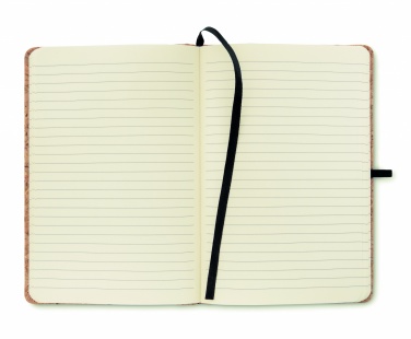 Logotrade promotional giveaways photo of: A5 cork notebook 96 lined