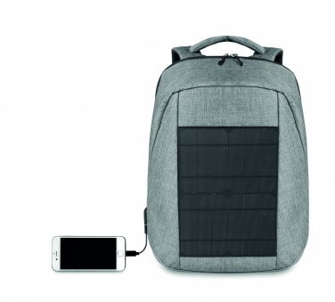Logo trade promotional gifts picture of: Backpack solar