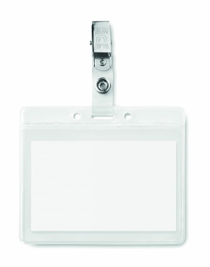 Logotrade promotional gift picture of: PVC badge holder