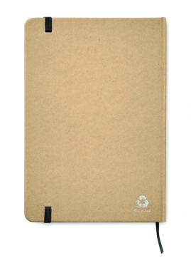 Logo trade promotional items image of: A5 recycled notebook 80 lined