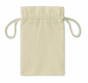 Logotrade advertising products photo of: Small Cotton draw cord bag