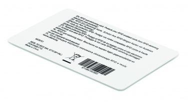 Logo trade business gift photo of: RFID Anti-skimming card