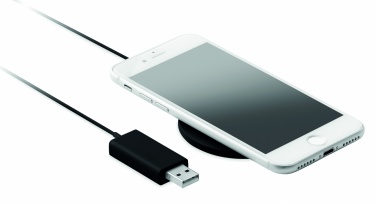 Logo trade promotional merchandise picture of: Ultrathin wireless charger 10W