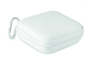 Logo trade promotional gifts image of: Wireless charger travel set