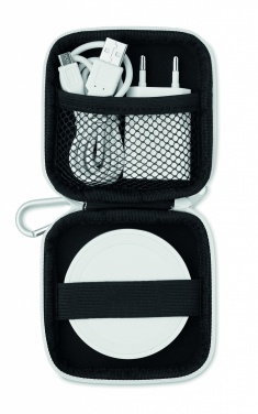 Logotrade promotional product image of: Wireless charger travel set