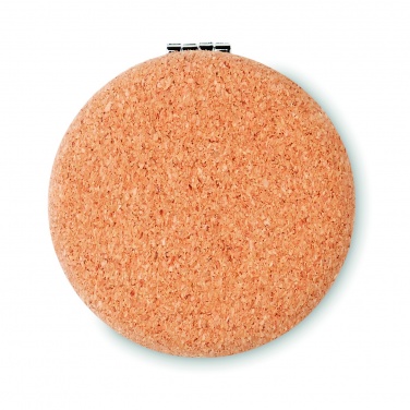 Logotrade business gift image of: Pocket mirror with cork cover