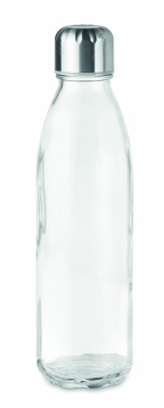 Logo trade promotional items image of: Glass drinking bottle 650ml
