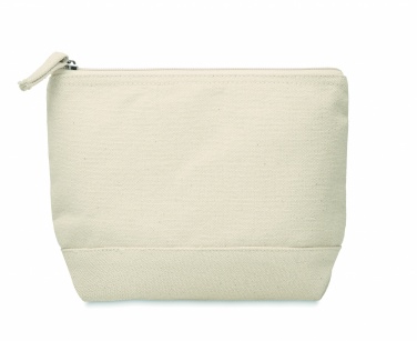 Logotrade promotional items photo of: Bicolour cotton cosmetic bag